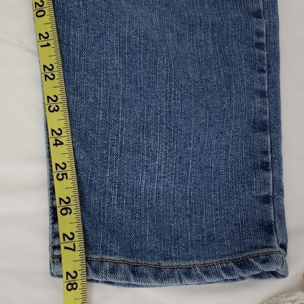 LEVI'S 512 Classic Slim Fit Tapered Leg 14M 33x28 VGUC 2004 early Y2K - Picture 10 of 11